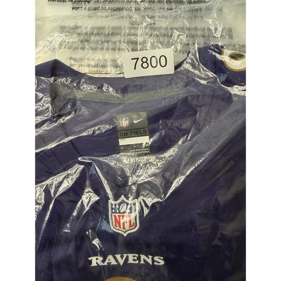 Nike Baltimore Ravens Lamar Jackson Jersey, Women Size S - Purple On Field New - Picture 7 of 7
